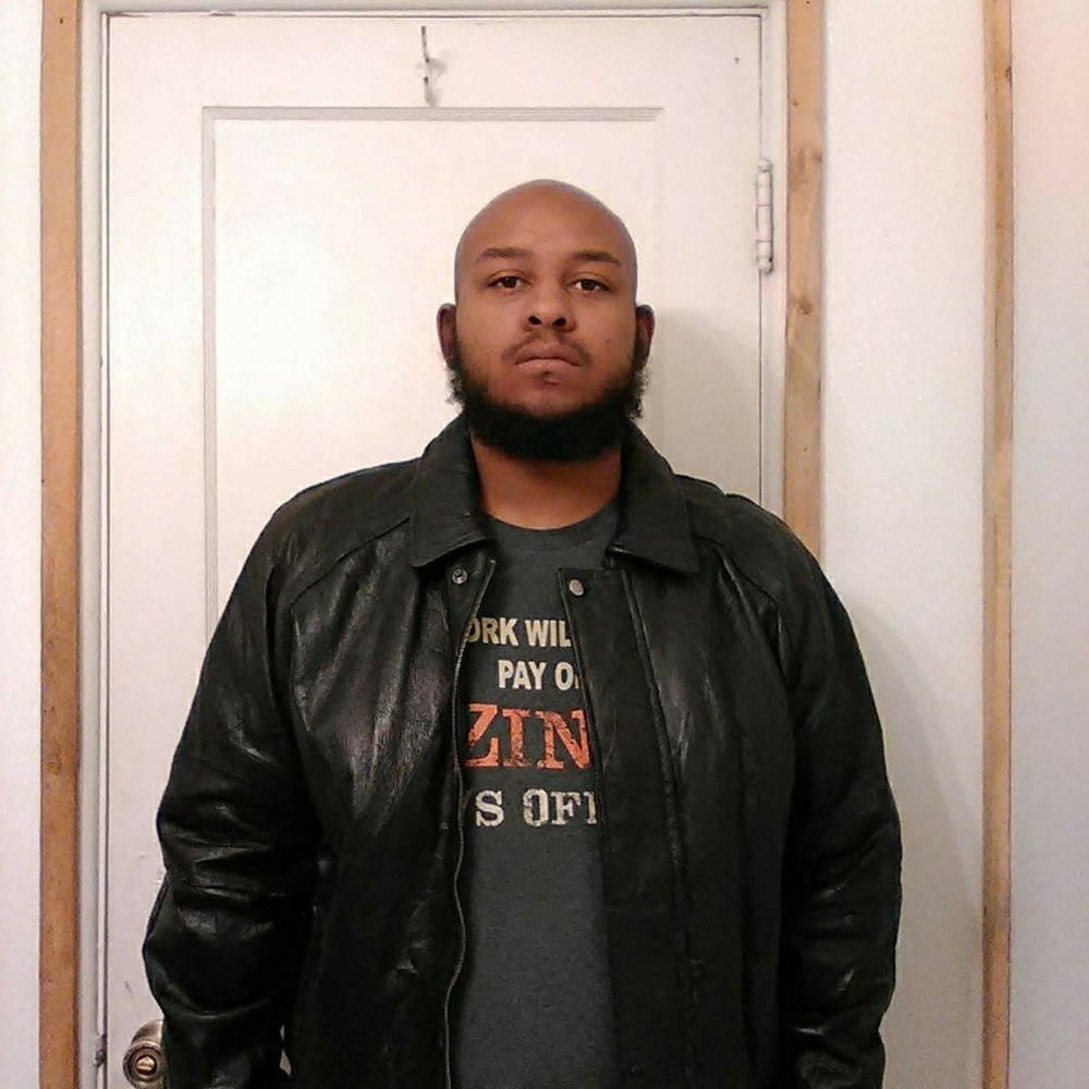 Men's Stitched Leather Bomber Jacket